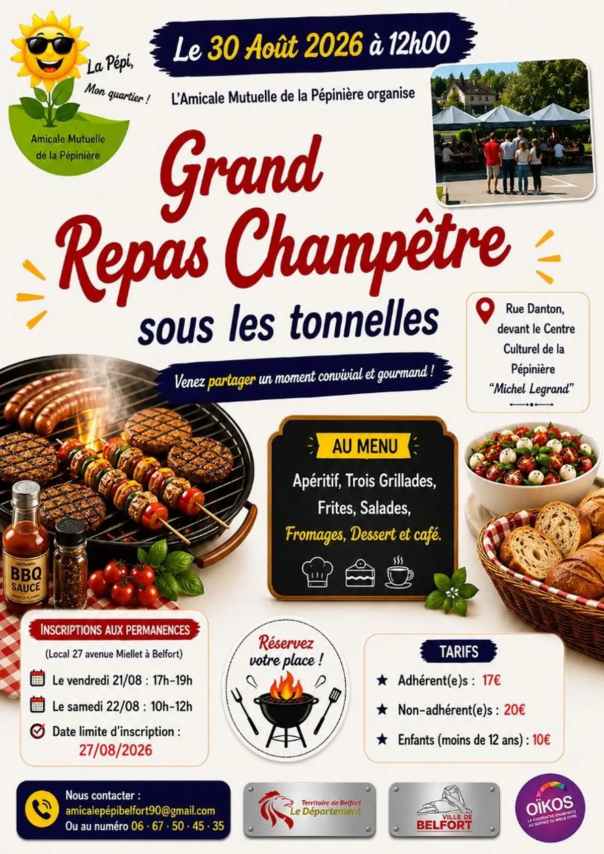 Repas Champetre de la Pépiniere 