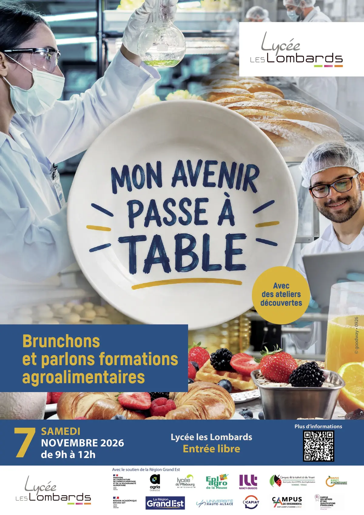 Mon Avenir passe à Table : Brunchons et parlons formations agroalimentaires