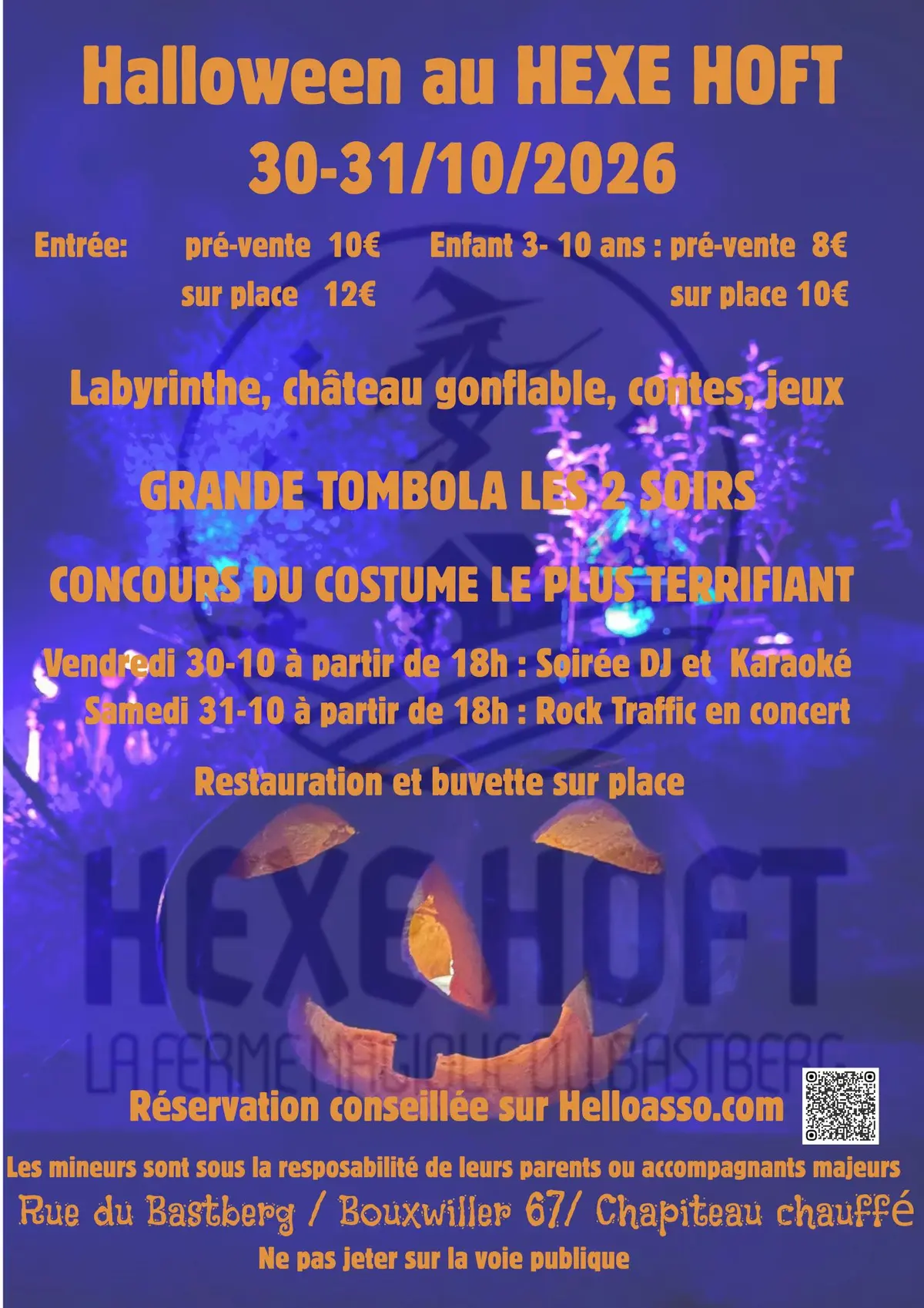 Halloween au hexe hoft