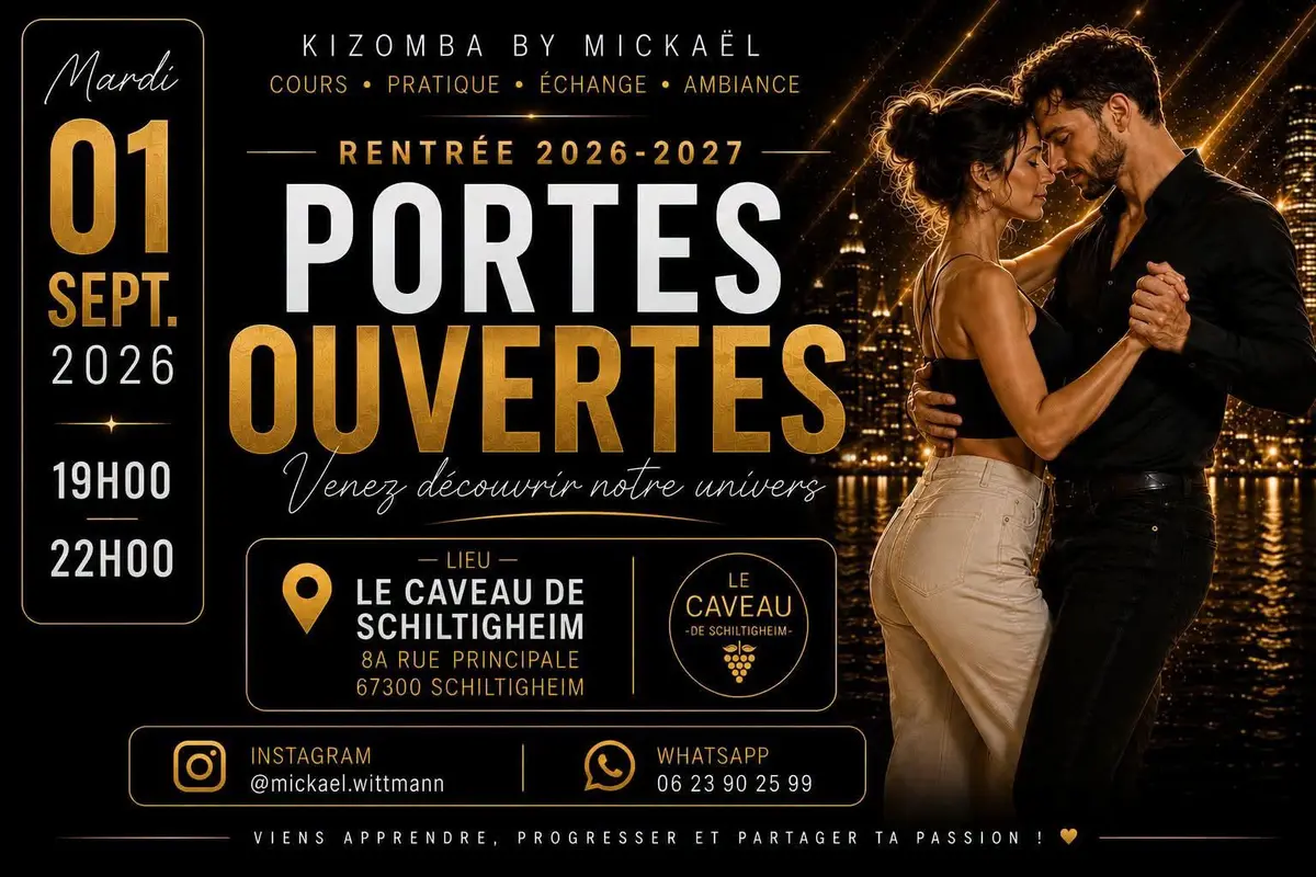 Cours de Kizomba au Caveau de Schiltigheim