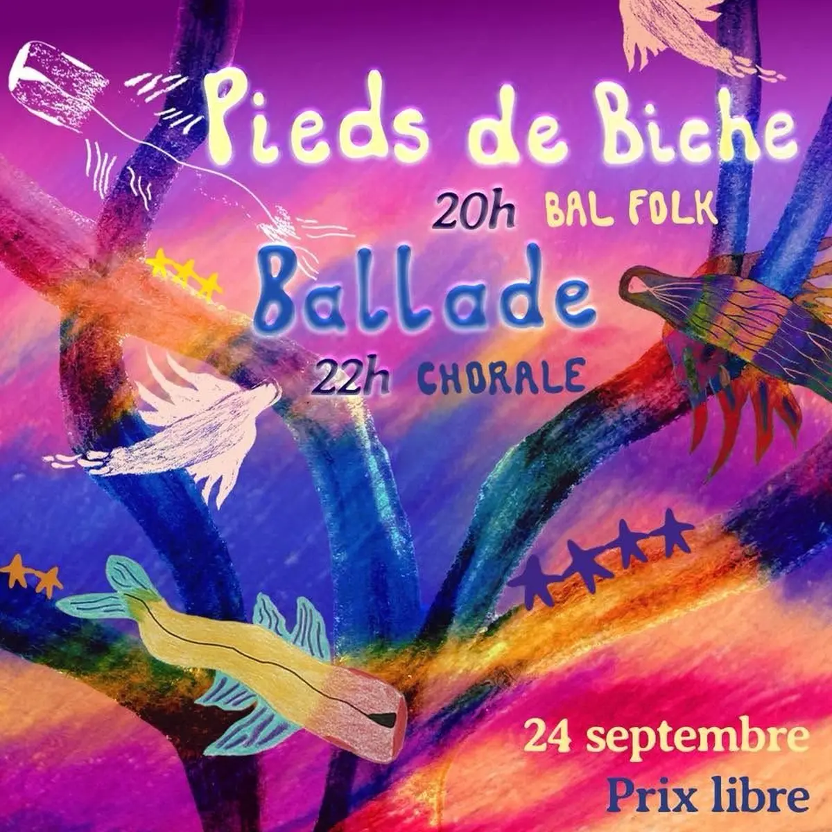 Pieds de biche (bal folk) + Association Ballade (chorale)