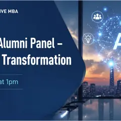 Table ronde d'anciens élèves cadres - Conduire la transformation par l'IA