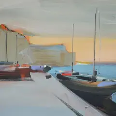 Peintures d'Alexei Lantsev  Et j'irai loin, bien loin