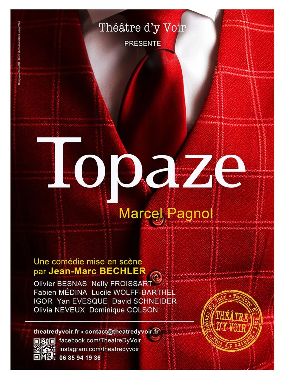 Topaze - Théâtre d'Y Voir