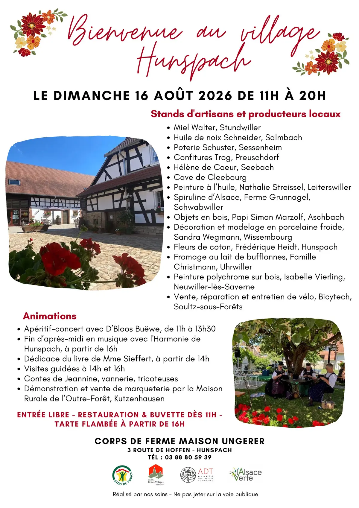 ANNULÉ - Bienvenue au village