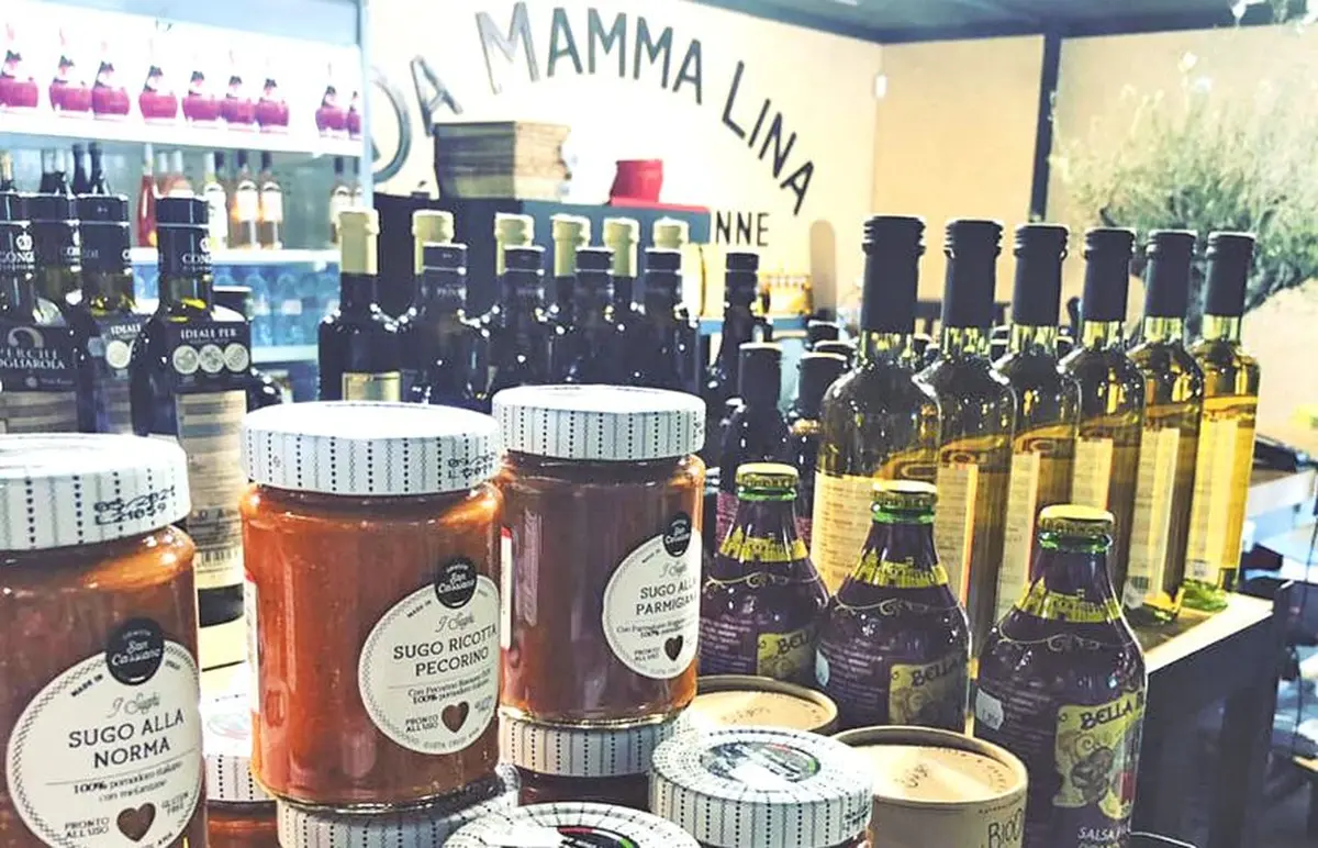 L'épicerie italienne Da Mamma Lina à Mulhouse