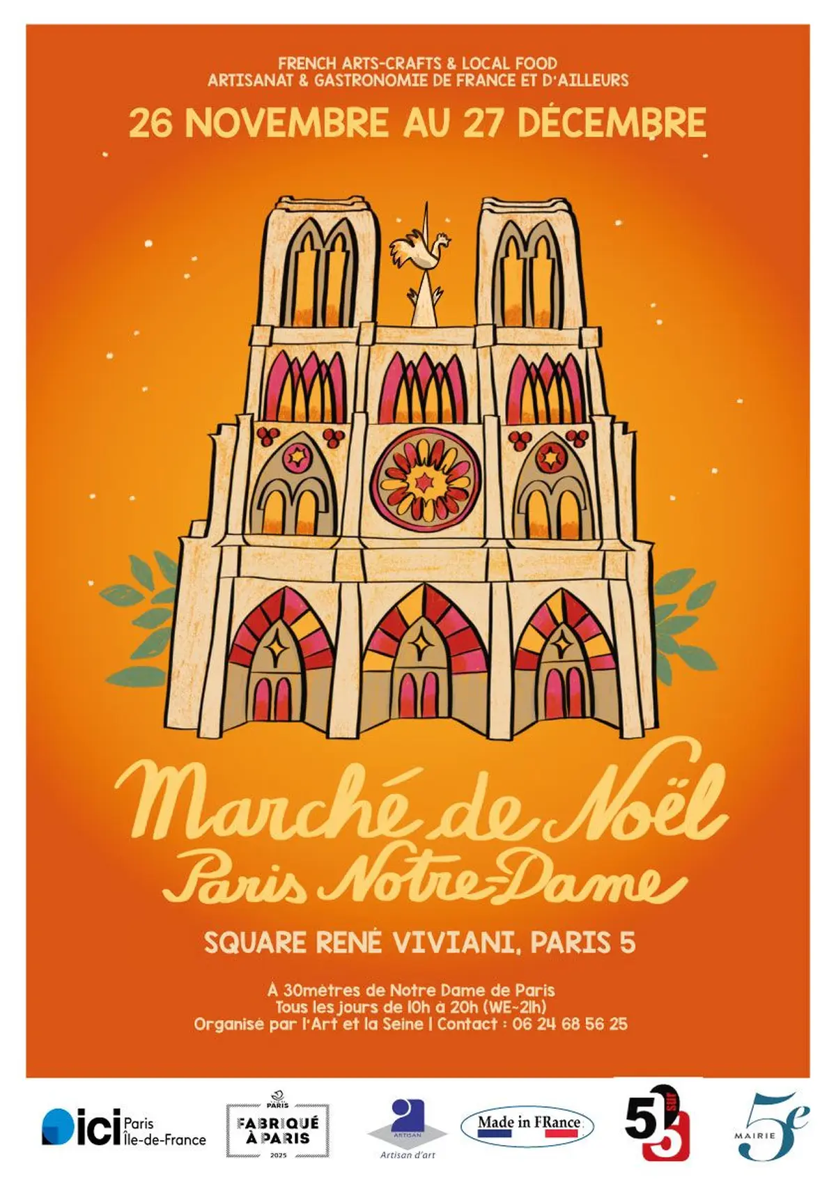 Marché de Noël Paris Notre Dame