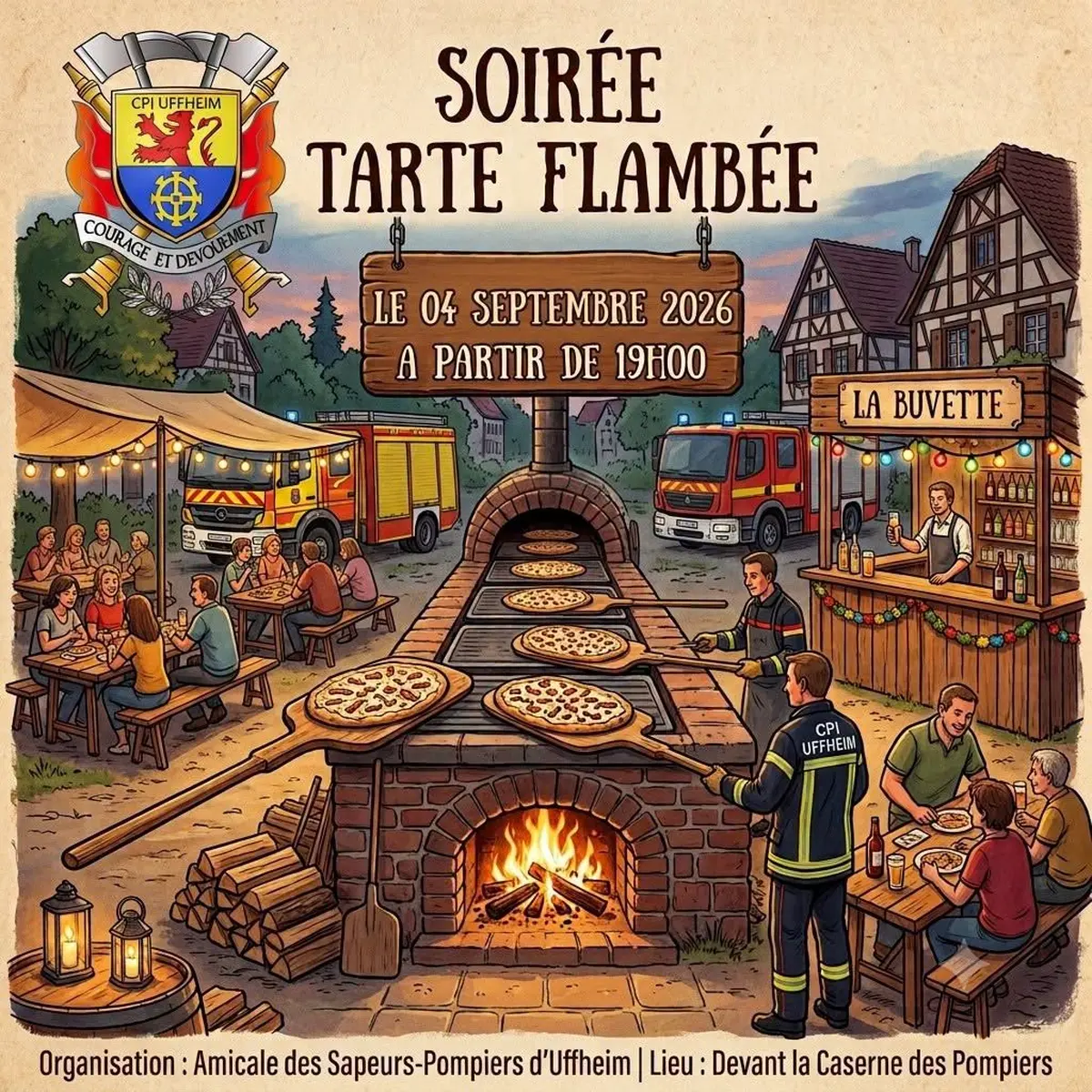 Soirée tarte flambée