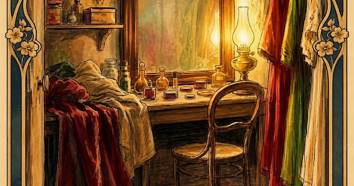 Dans la loge de Marie Dorval