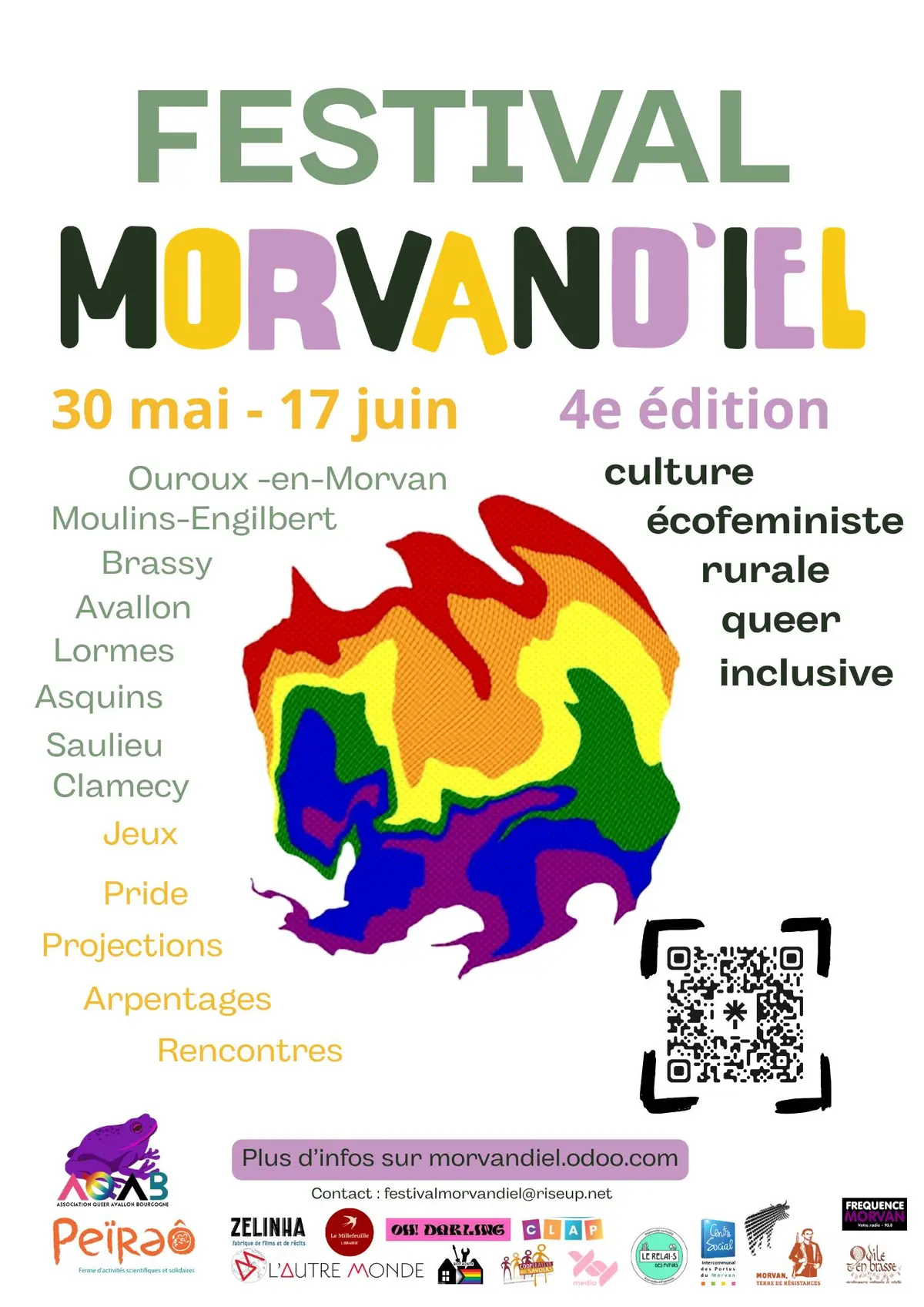 Dans le cadre de la 4ème édition du Festival Morvand'iel - Projection du documentaire Pédale rurale