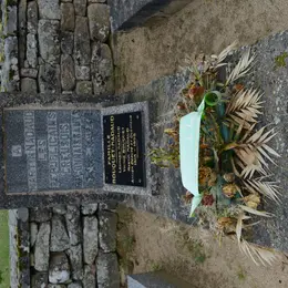 Dans les allées du cimetière