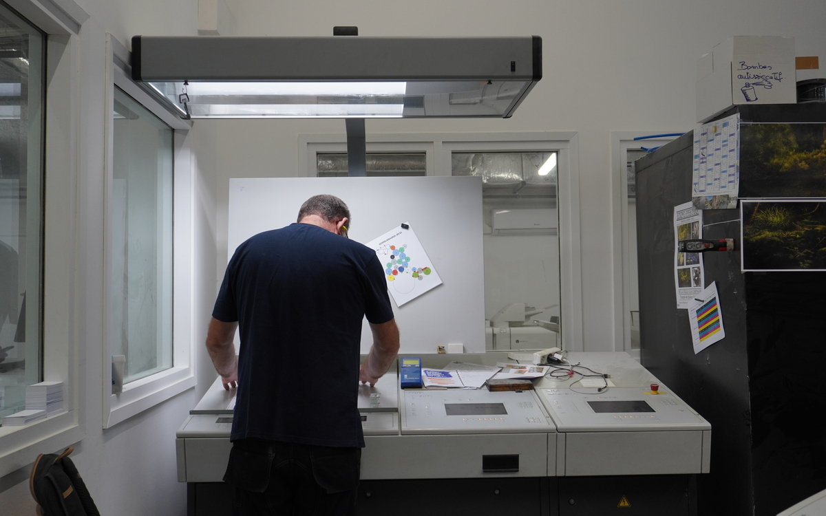 Dans les coulisses de l'imprimerie de la Ville de Paris