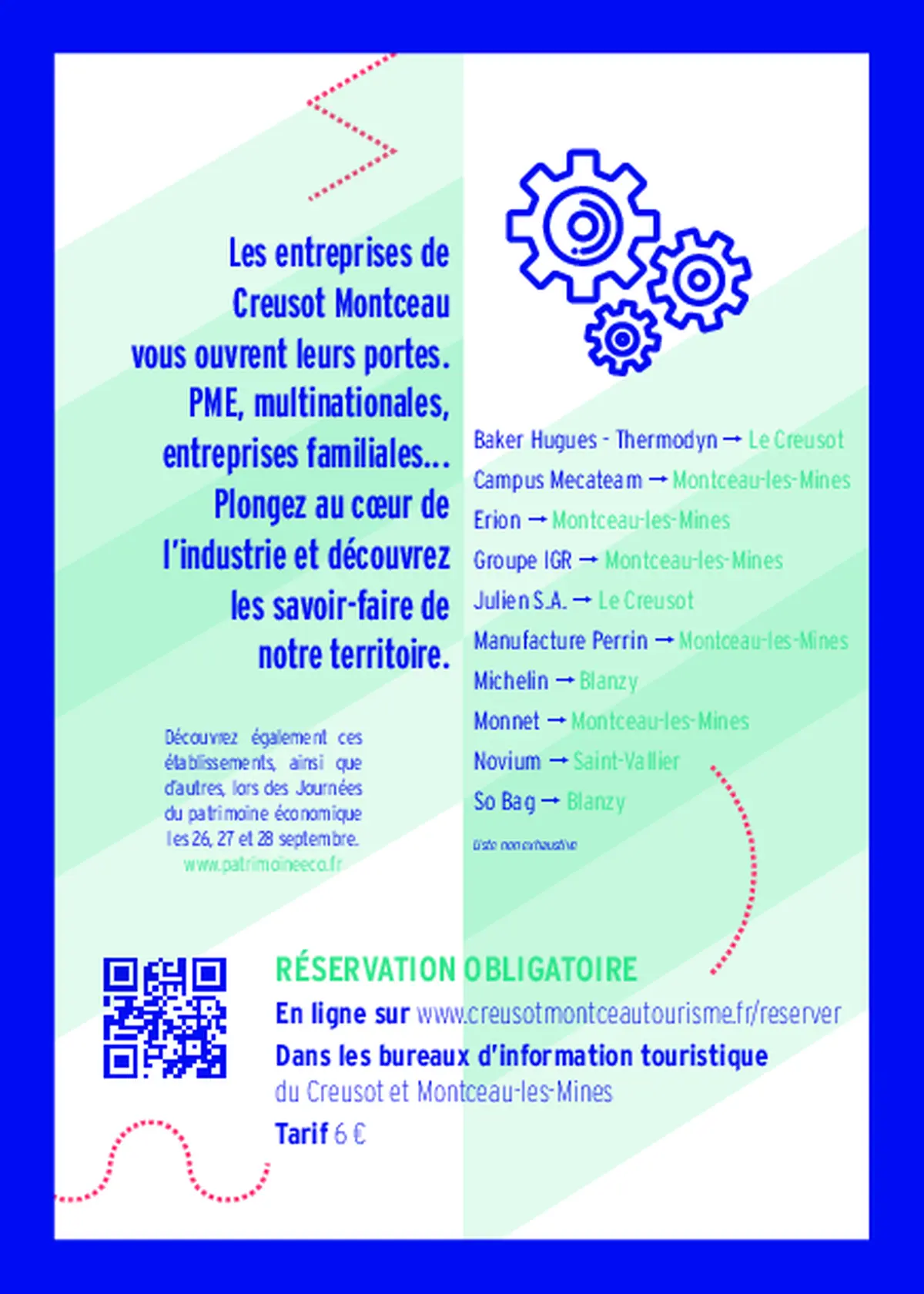 Dans les coulisses de l'industrie, visites d'entreprises