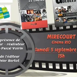 Dans les coulisses du cinéma - livres débat dédicaces et projections