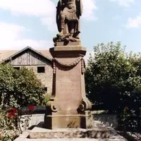 Dans les rues d'Hundsbach &copy; Mengus Sylvie, Région Alsace-Inventaire général