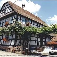 Dans les rues de Goersdorf &copy; Scheurer Marie-Philippe, Région Alsace-Inventaire général