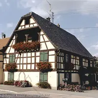 Dans les rues de Sundhouse &copy; Haegel Olivier, Région Alsace-Inventaire général