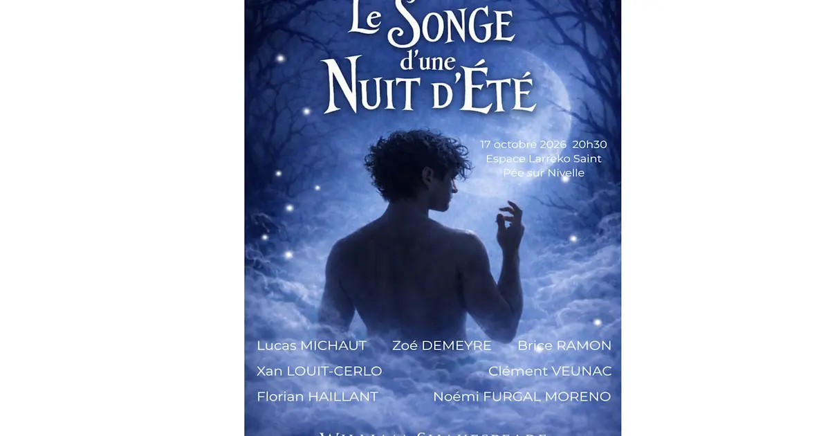 Danse : Le Songe d&rsquo;une Nuit Saint-Pée-sur-Nivelle : date, horaires, tarifs