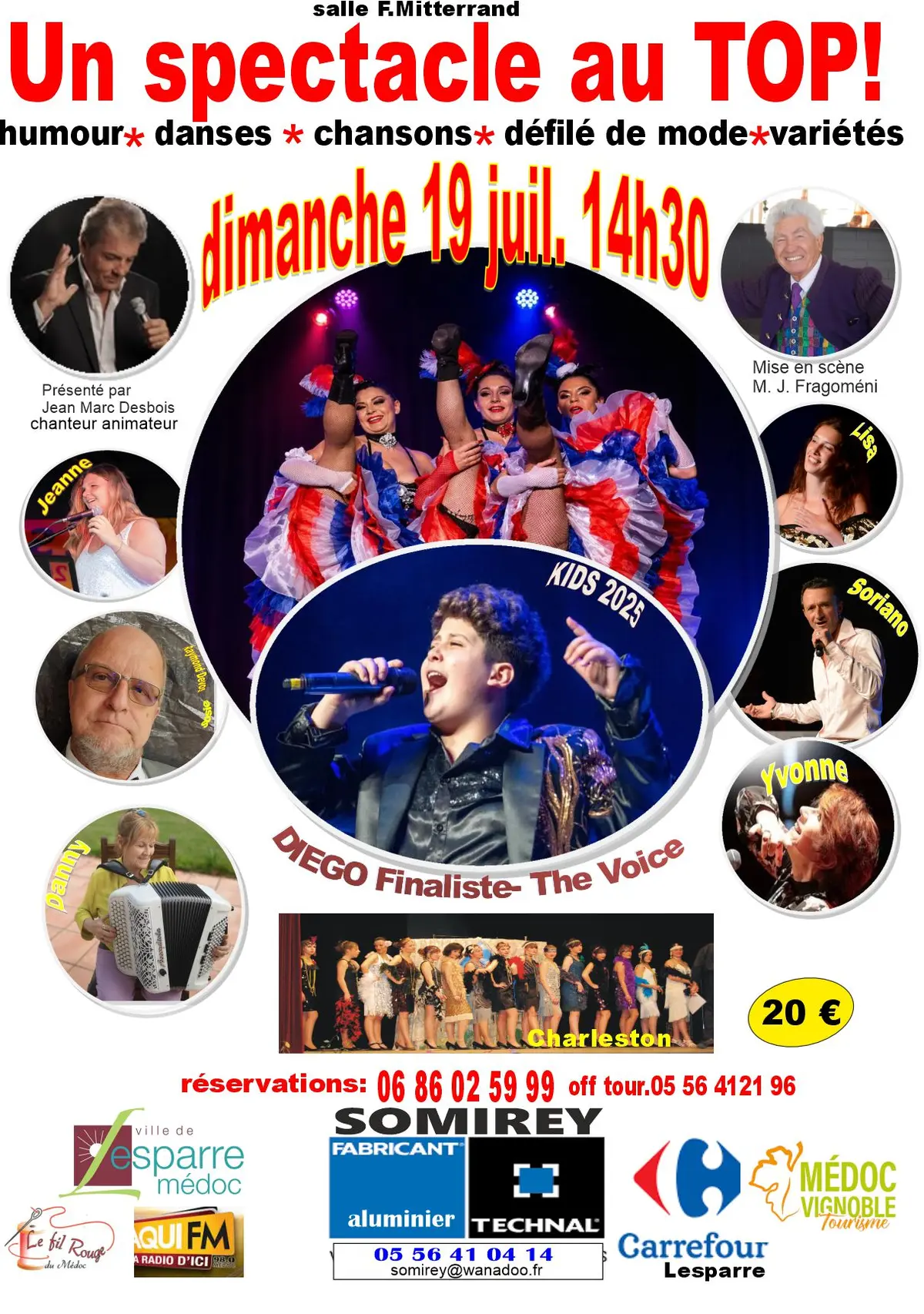 Danse, rire et chanson