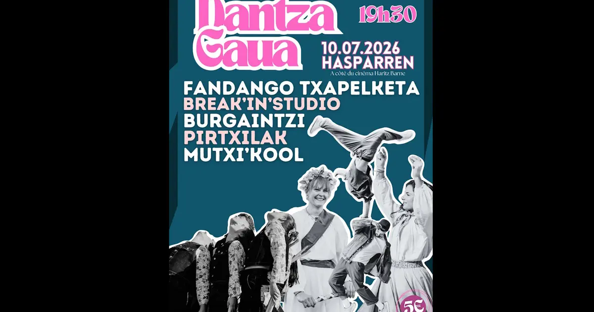 Dantza Gaua – Soirée de la danse Hasparren 2026