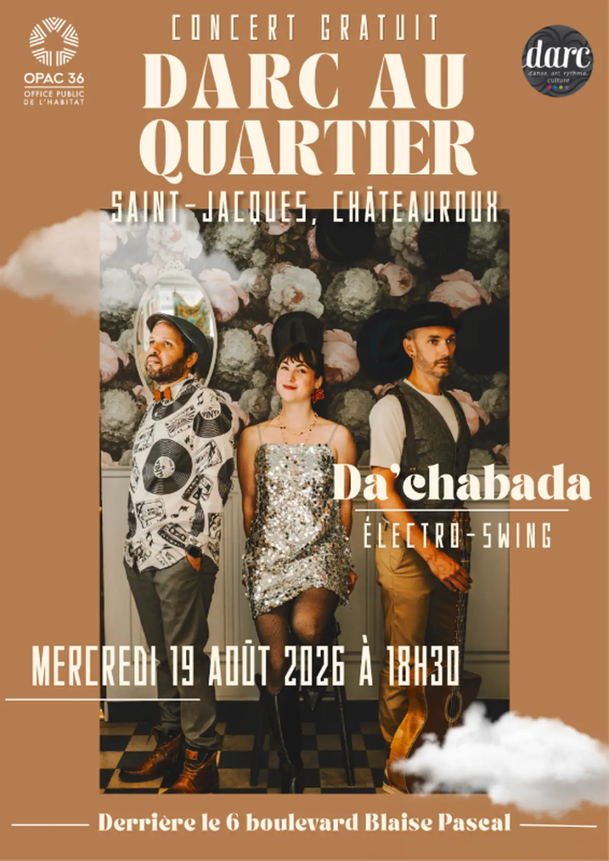 Darc au quartier - Concert
