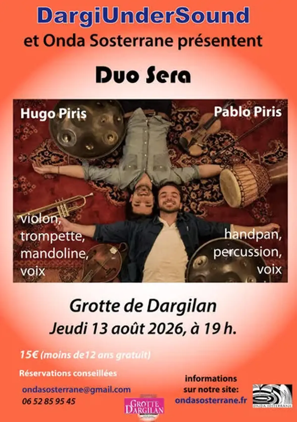 DargiUnderSound  Duo Sera  - Grotte de Dargilan