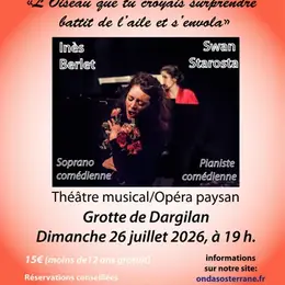 DargiUnderSound L'oiseau que tu croyais surprendre battit de l'aile et s'envola  - Grotte de Dargilan