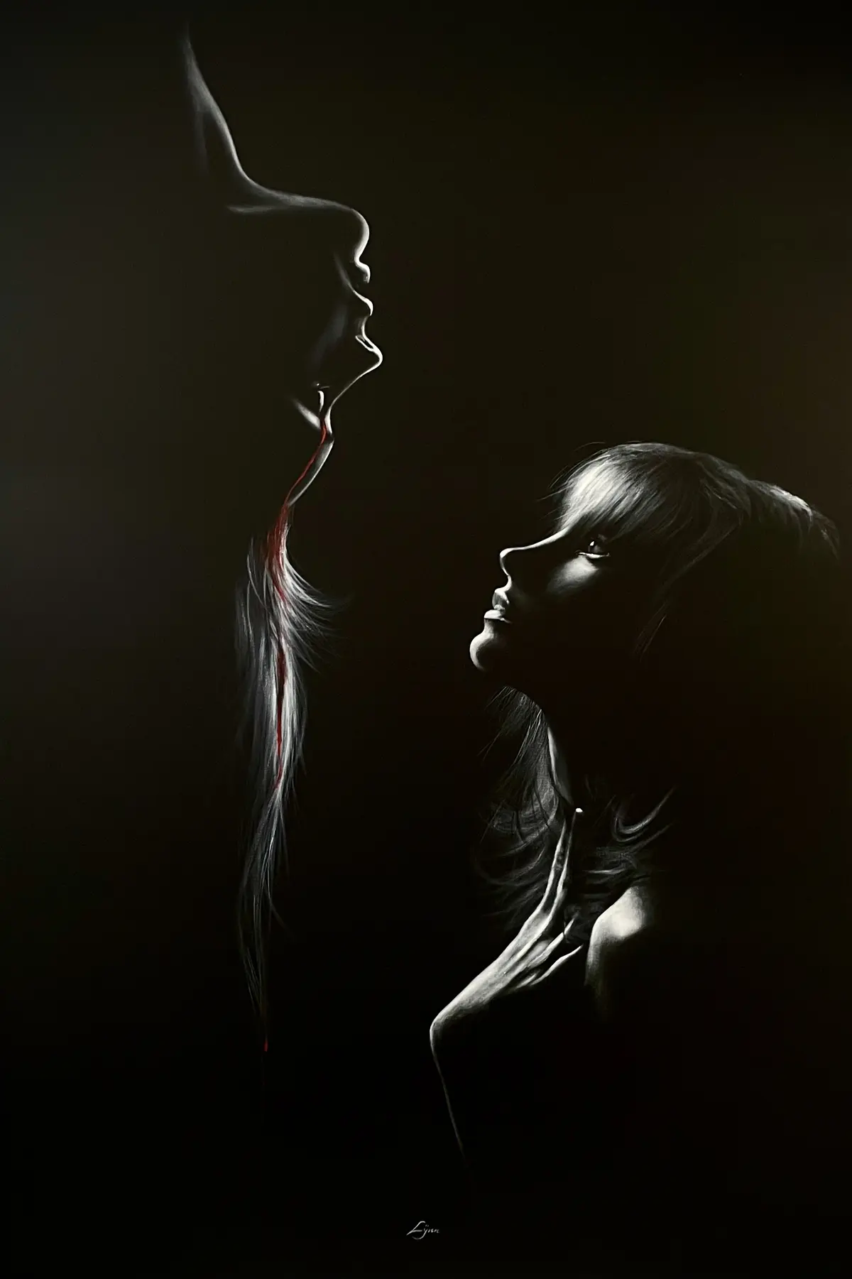 Dark Side - Lynn expose au Tattoo Art Club