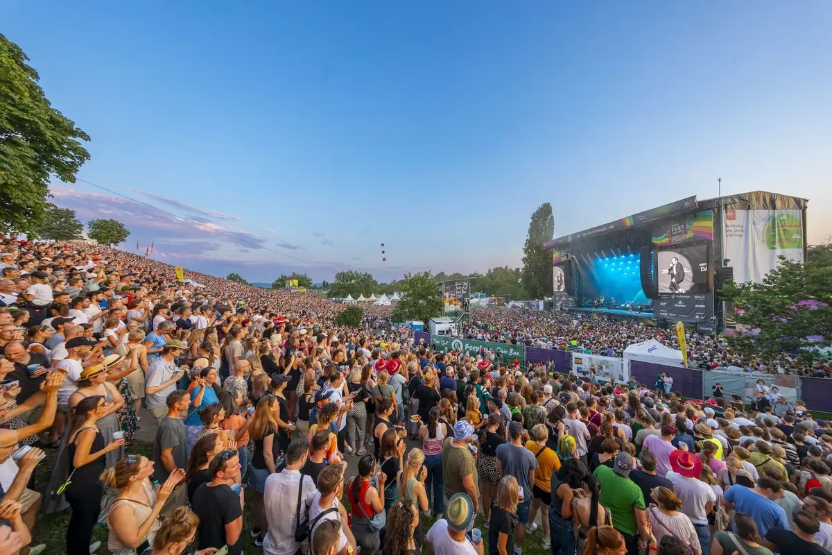 Il y a du monde pour assister à ce festival à Karlsruhe !