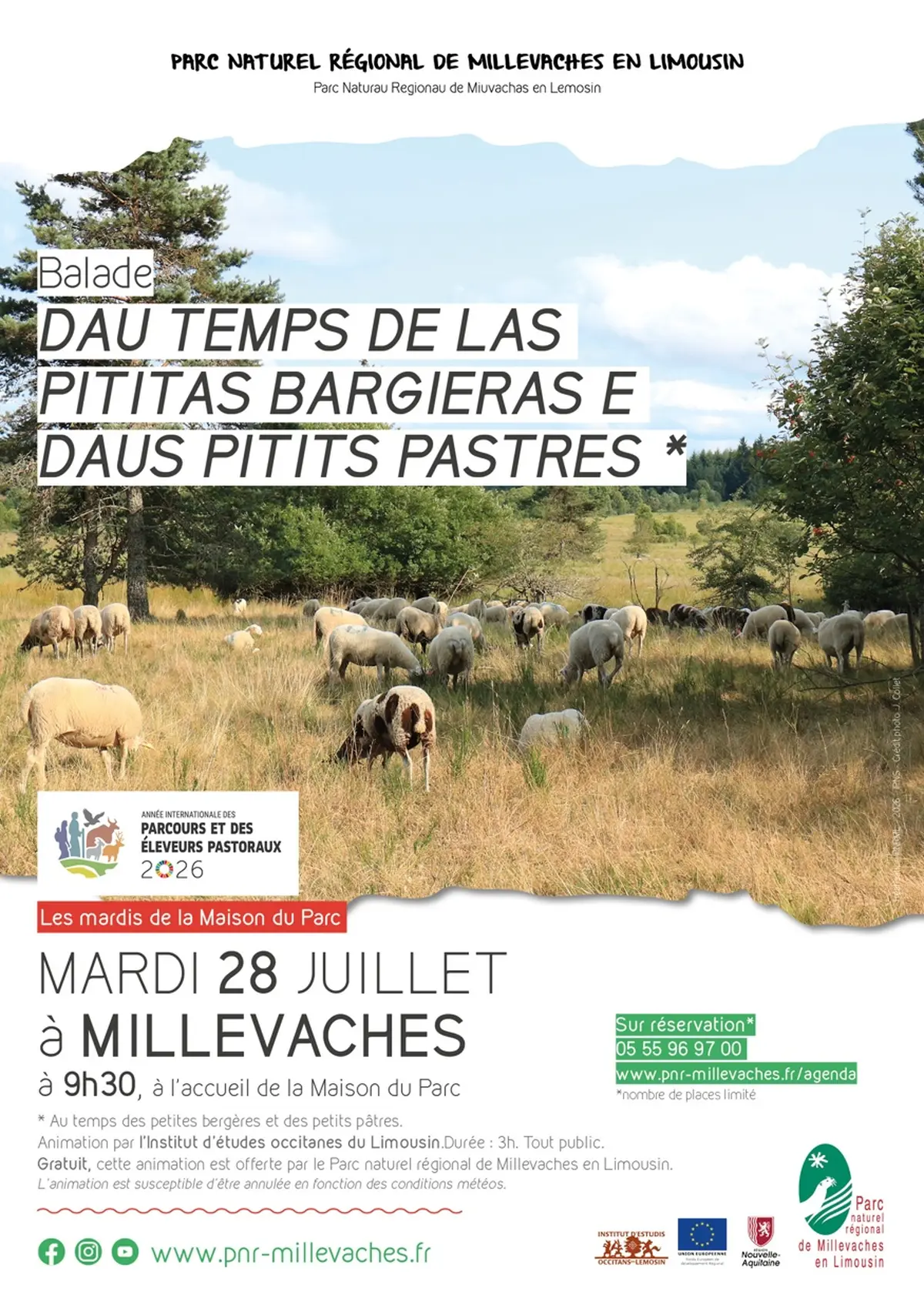 Dau temps de las pititas bargieras e daus pitits pastres (Au temps des petites bergères et des petits pâtres)