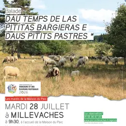 Dau temps de las pititas bargieras e daus pitits pastres (Au temps des petites bergères et des petits pâtres)