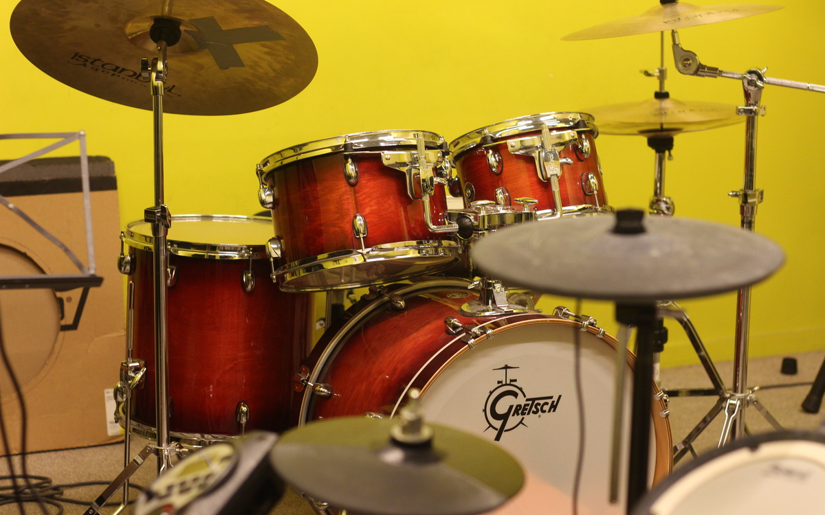 Notre studio de batterie