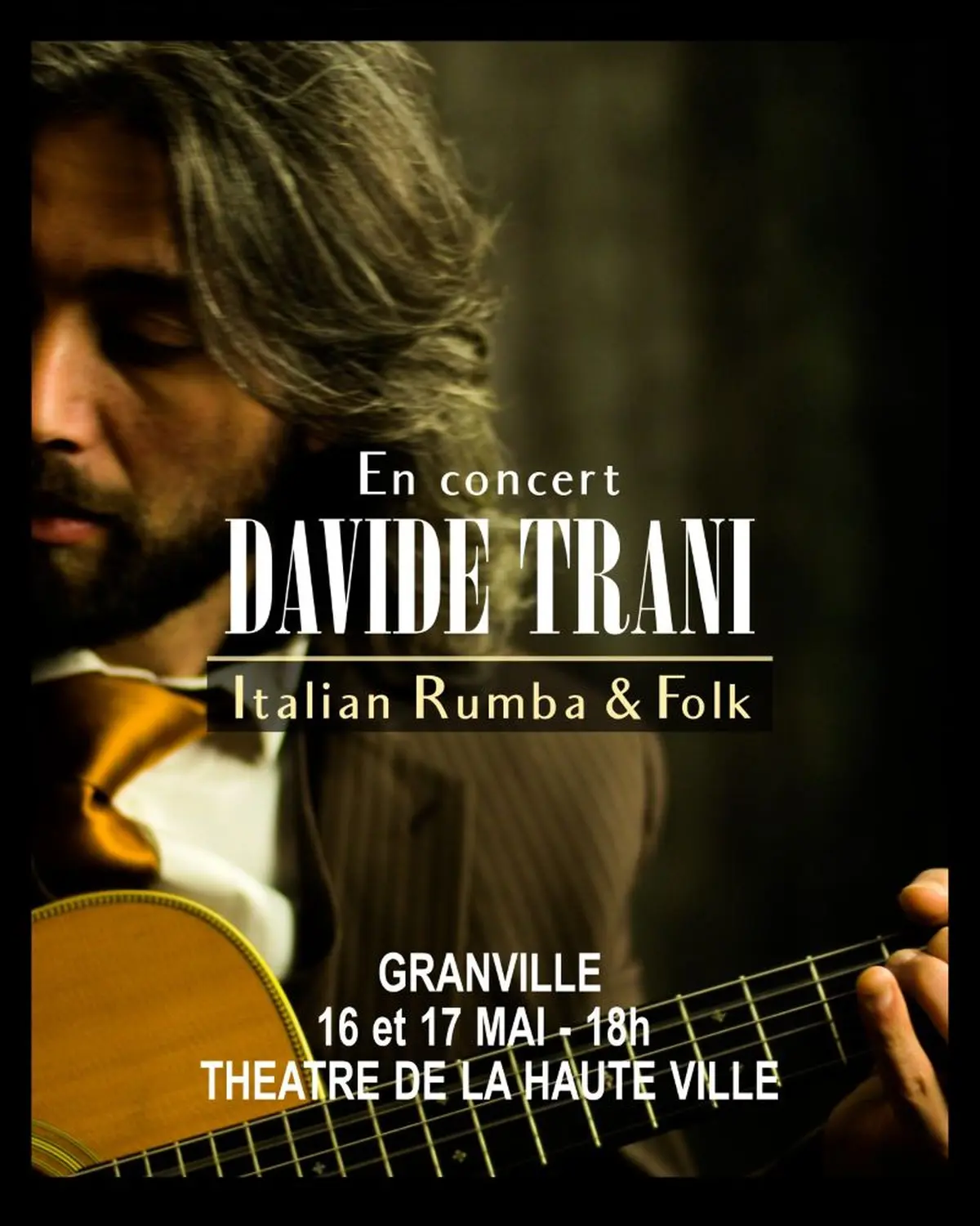Davide Trani en concert acoustique