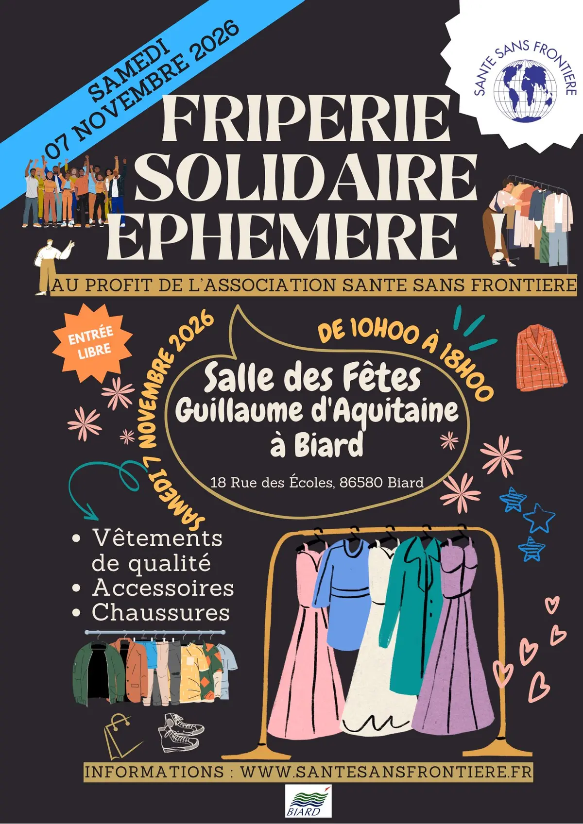 Friperie Solidaire Ephémère