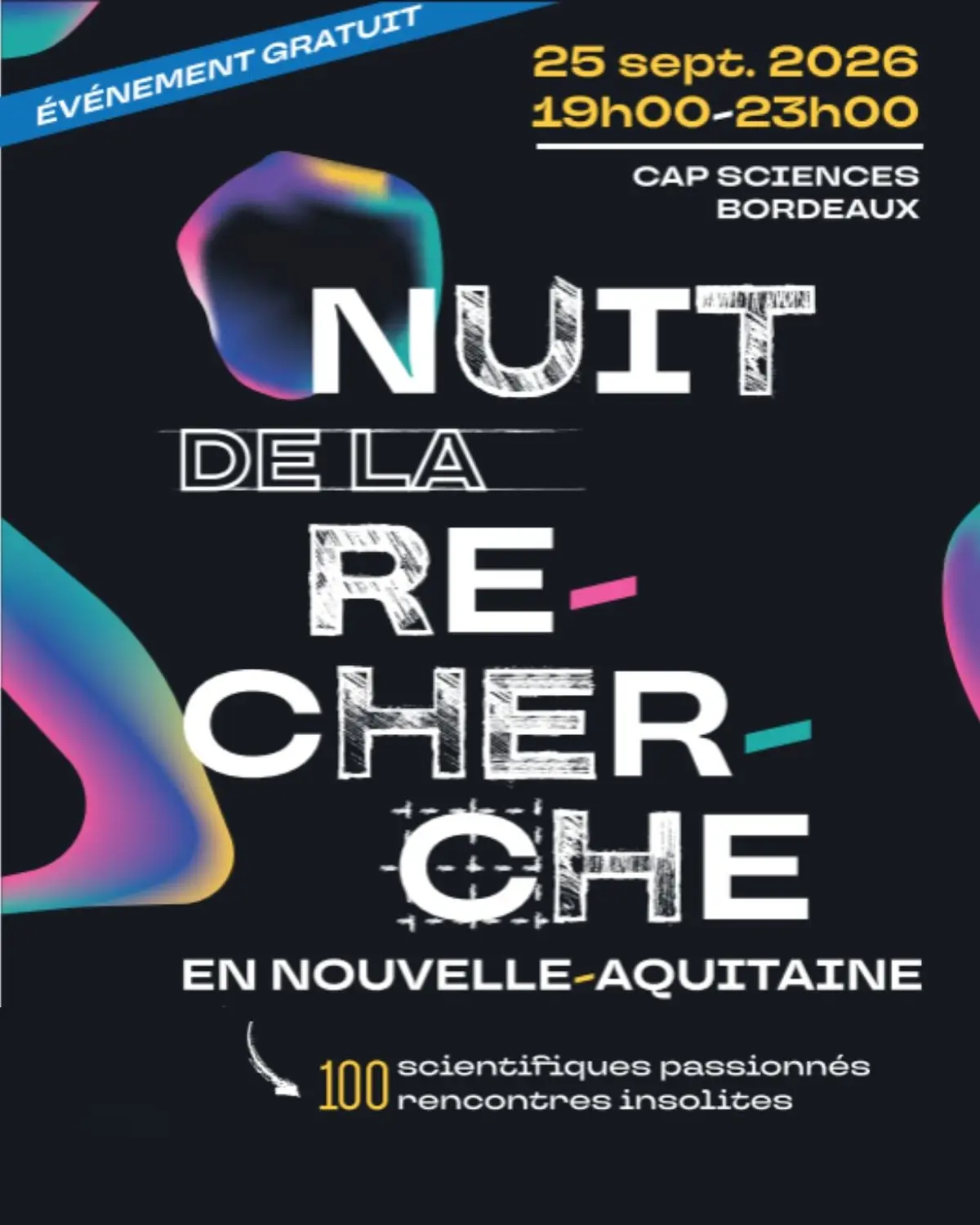 Nuit de la Recherche 2026 en Nouvelle-Aquitaine 