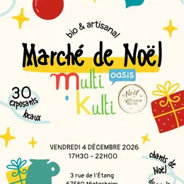 Marché de Noël de l'Oasis Multikulti