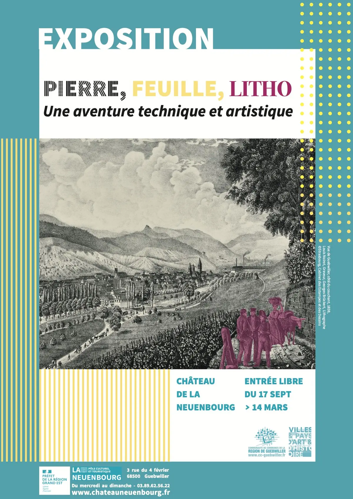 Exposition Pierre, feuille, litho, une aventure technique et artistique