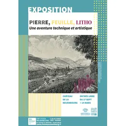 Exposition Pierre, feuille, litho, une aventure technique et artistique