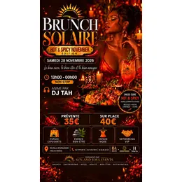 BRUNCH solaire festif gourmand et immersif