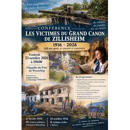 Les Victimes du Grand Canon de ZILLISHEIM 1916-2026 : 110 ans