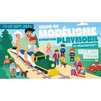 Salon du Modélisme et exposition Playmobil &copy; Cité du Train - Patrimoine SNCF