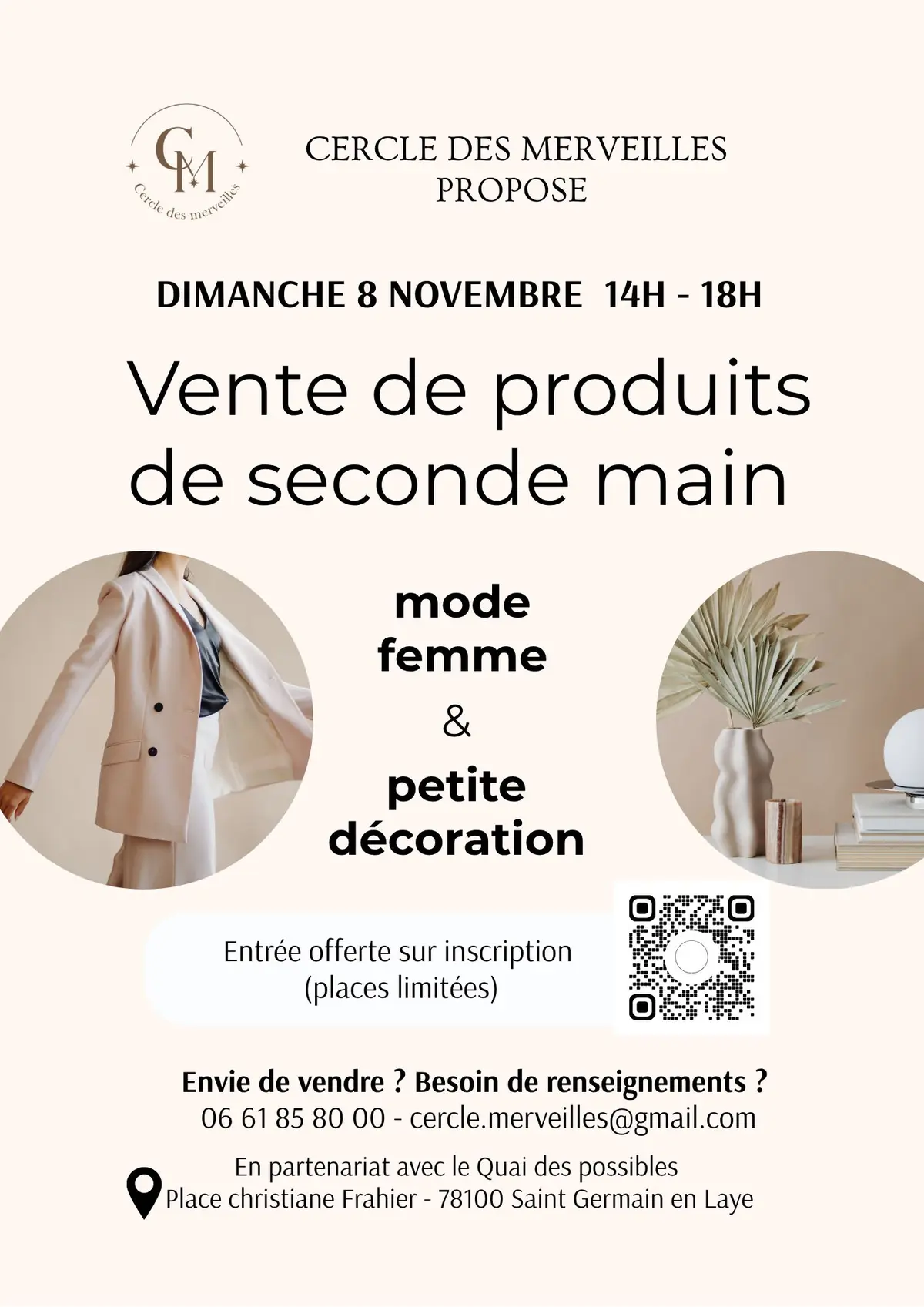 Vente de produits de Seconde Main de Qualité