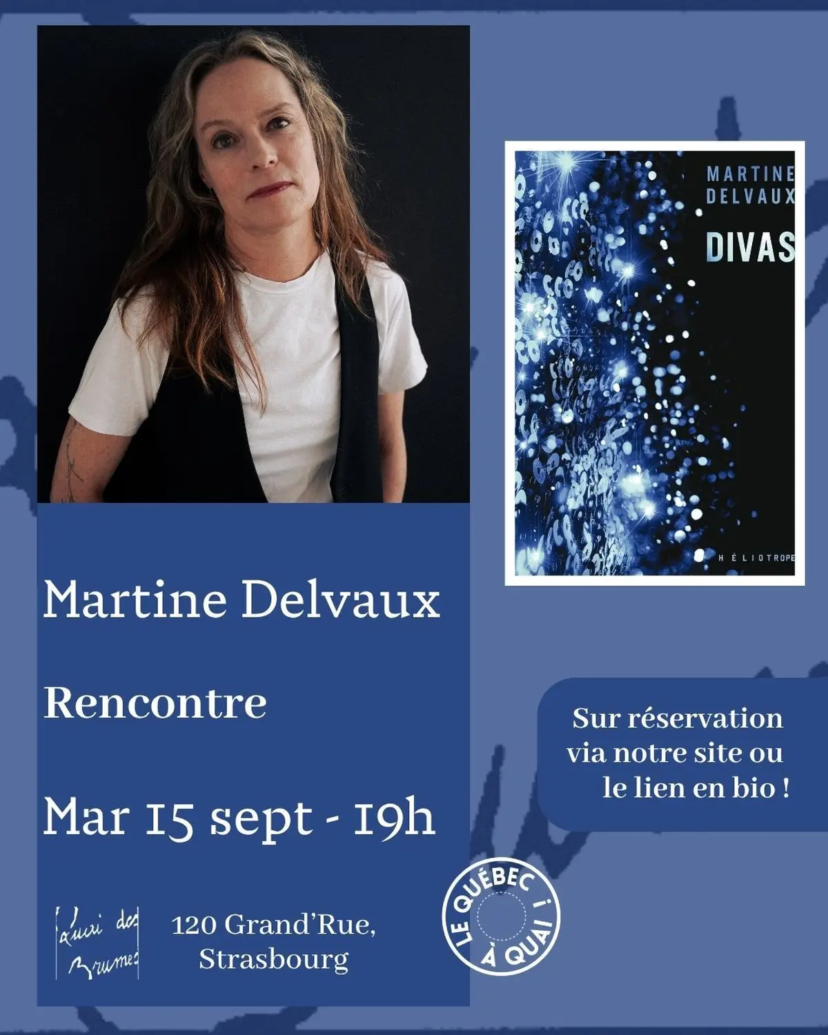 Rencontre avec Martine Delvaux