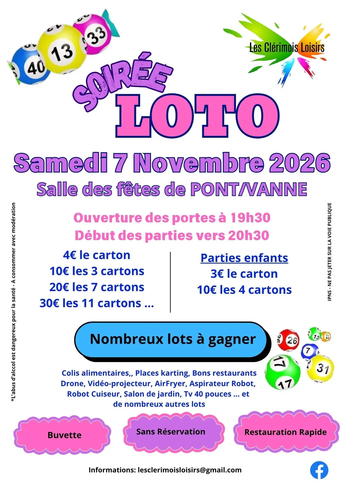 Soirée LOTO