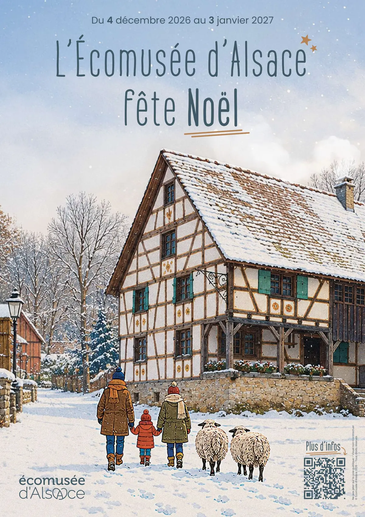 L'Écomusée d'Alsace fête Noël