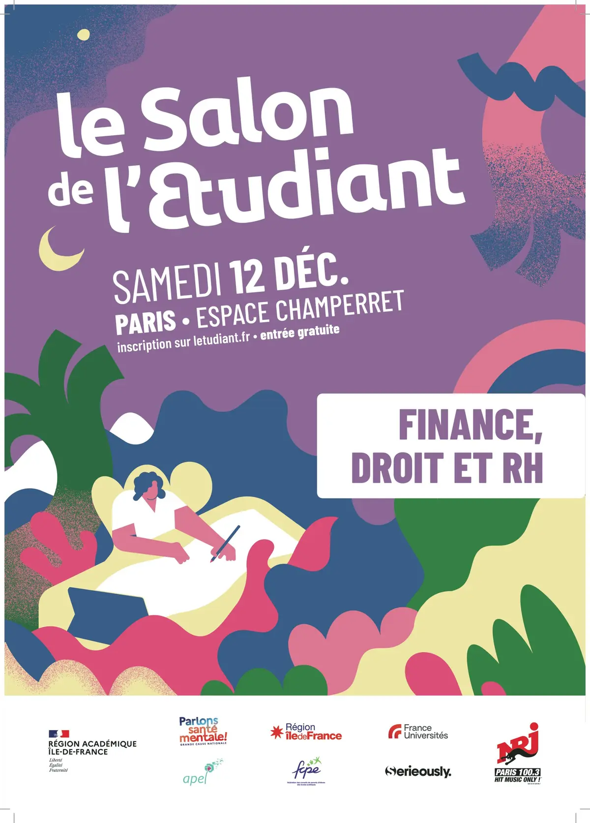 Le Salon finance, droit et RH. 
