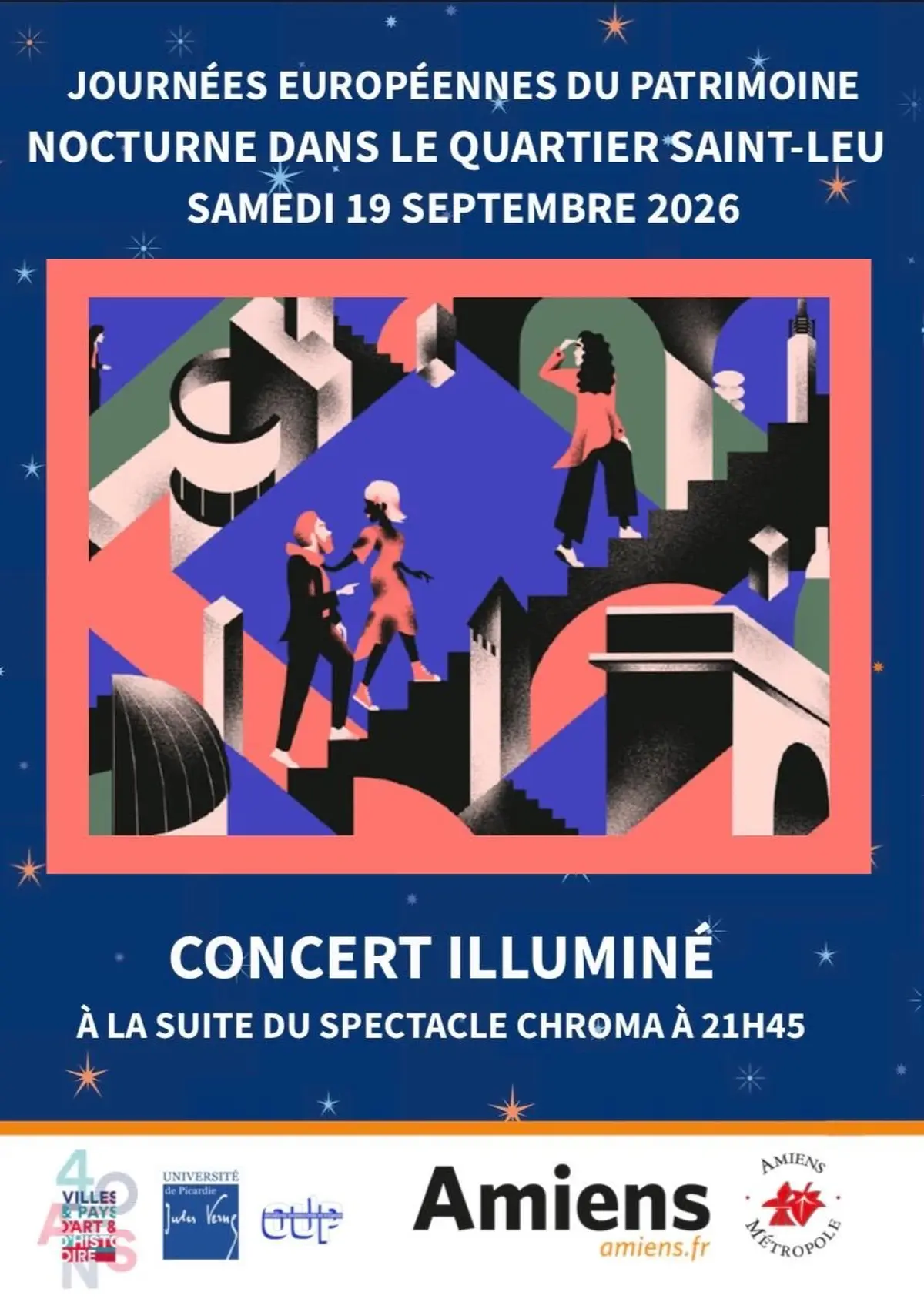 Concert illuminé – Ensemble Baroque de l’Orchestre Universitaire de Picardie
