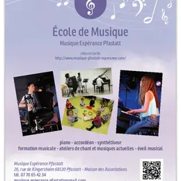 Cours de musique : école de musique de Pfastatt