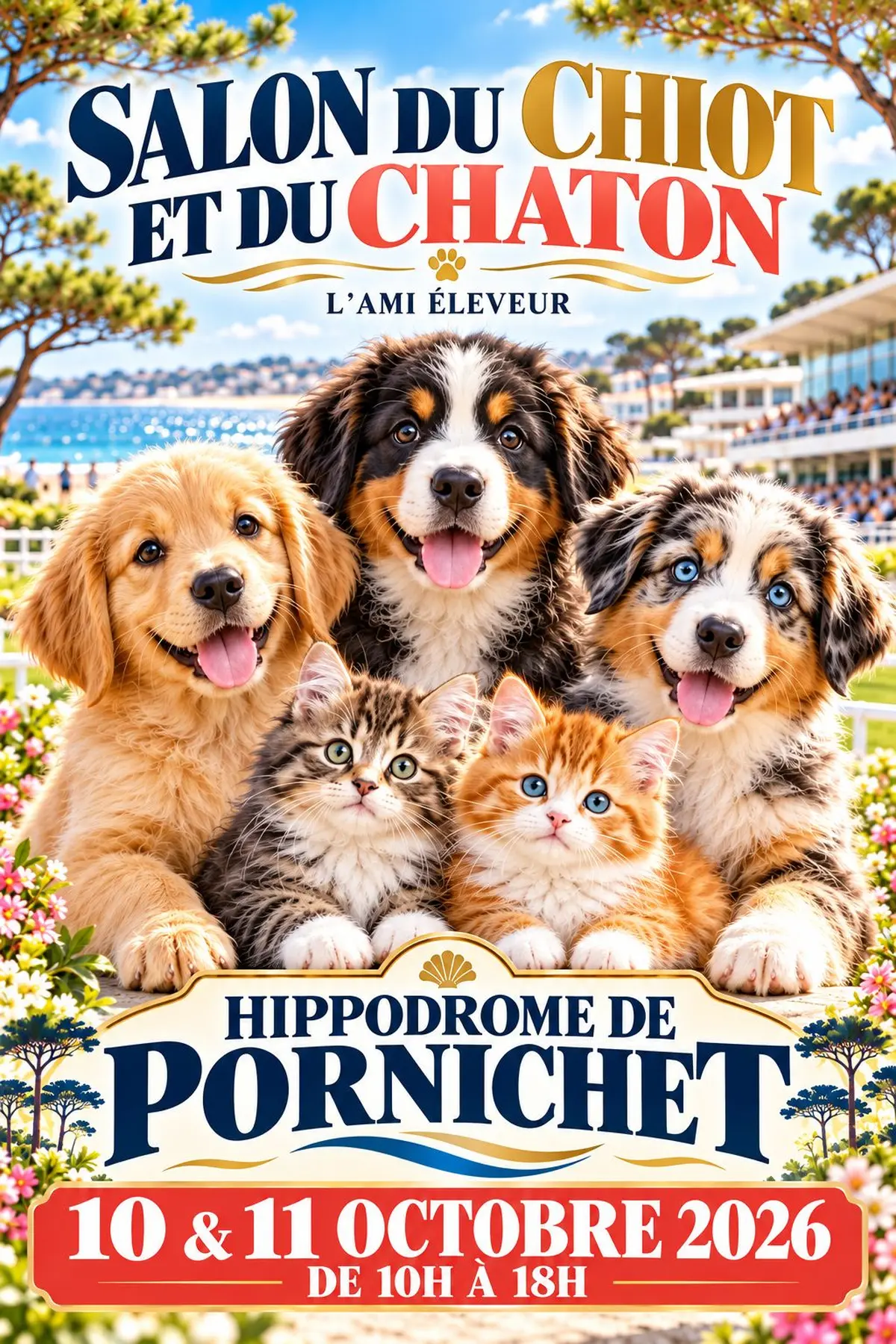 Salon du chiot et du chaton Pornichet