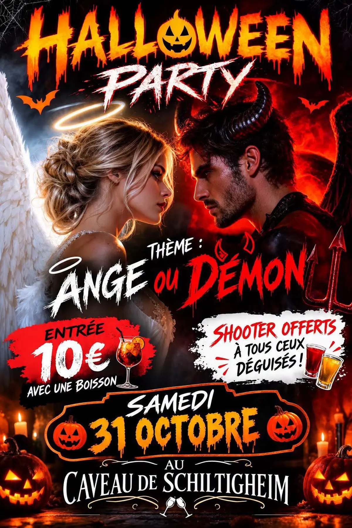 Hallowen party – Ange ou démon